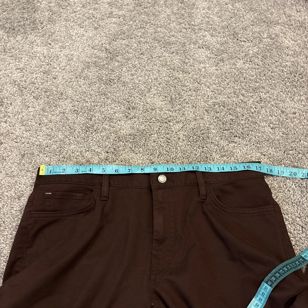 NEW Banana Republic Traveler Pants Men 34x32 Brown Athletic Chinos Casual W TAGS